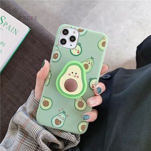 iPhone 12 silicone case~ Avocado